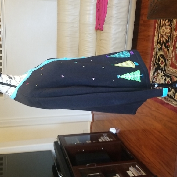 Merry & Bright Christmas Sweater XL - Picture 4 of 7